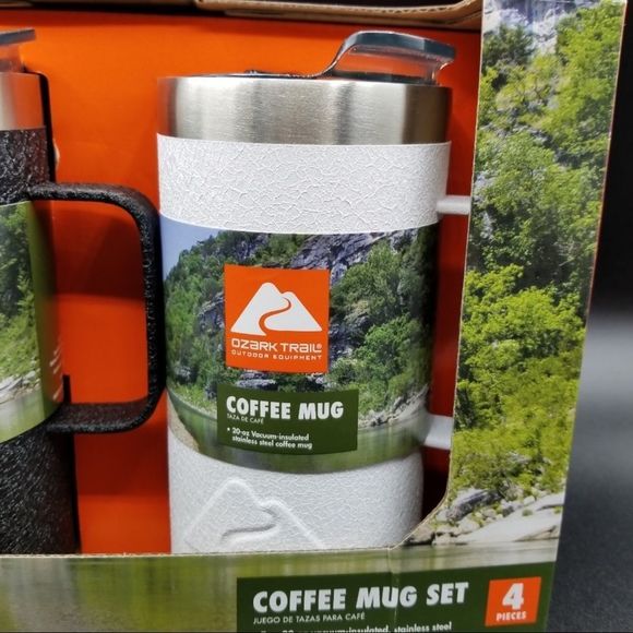 Ozark Trail Kitchen Nib Ozark Trail 2 Pack Stainless Steel Double Walled Vacuum Sealed